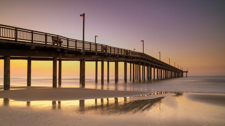 Grand Strand's wooden pier is a Myrtle Beach fishing haven with a ...