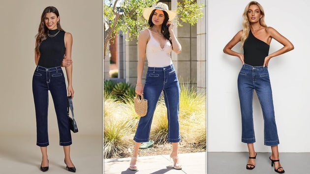 The capri jeans people of all sizes swear by for 'magnificent stretch ...