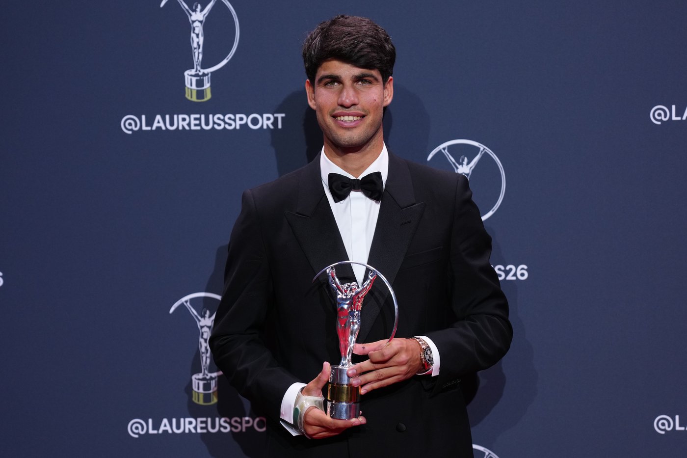 Alcaraz and Sabalenka win Laureus Sportsman and Sportswoman of the Year