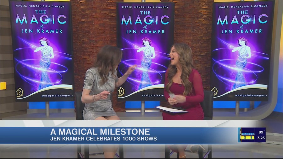 Jen Kramer celebrates 1000th show at Westgate Las Vegas Resort & Casino