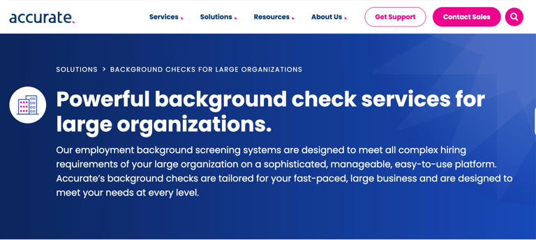 Accurate Background review: Streamlining background employment checks ...