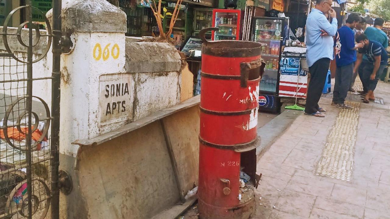 Either dismantle or repair damaged postboxes