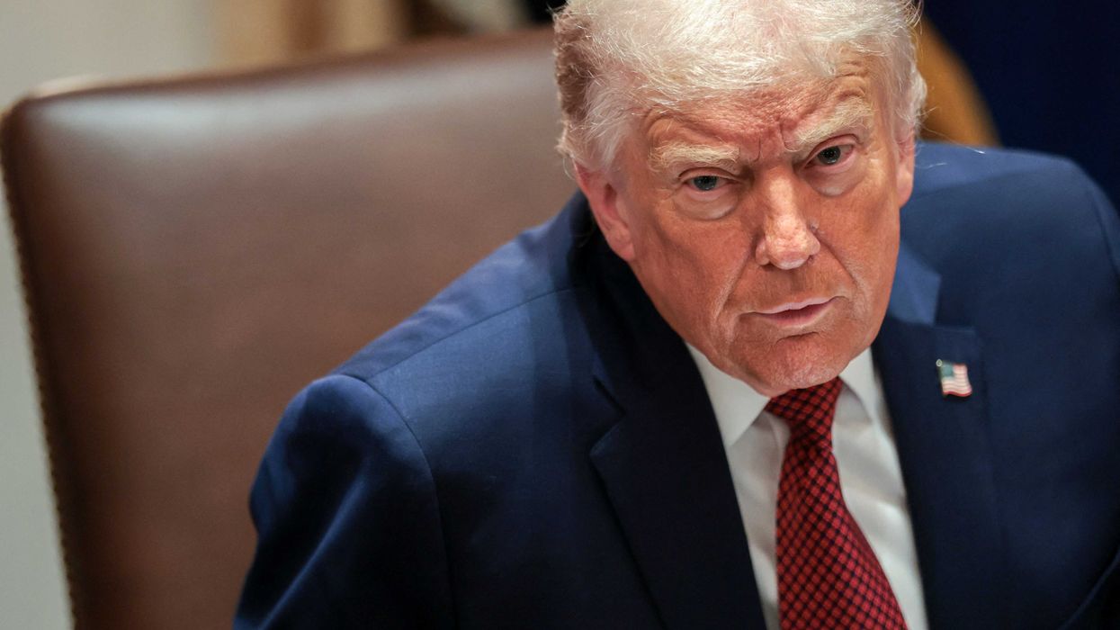 Angry Trump denounces media outlets over coverage of Iran war