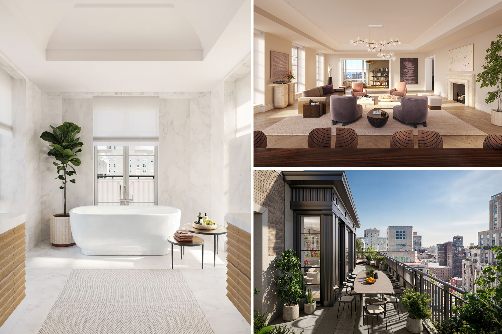 Greenwich Village penthouse lists for a record $59.95M as super-luxury ...