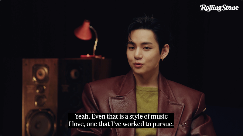 V on if he plans to make a poppier solo album one day