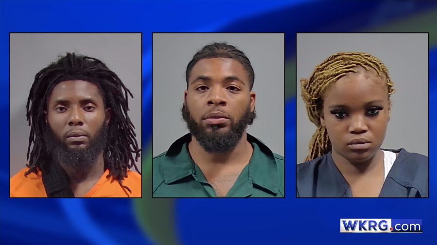 Three arrested in connection with Escambia County shooting that injured two