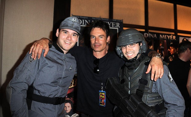 LOS ANGELES, CA - APRIL 25: Actor Patrick Muldoon at The Hollywood Show held at the LAX Westin Hotel on April 25, 2015 in Los Angeles, California. Albert L. Ortega / Getty Images