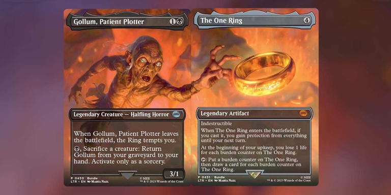 MTG's LotR one ring card is selling for over $100