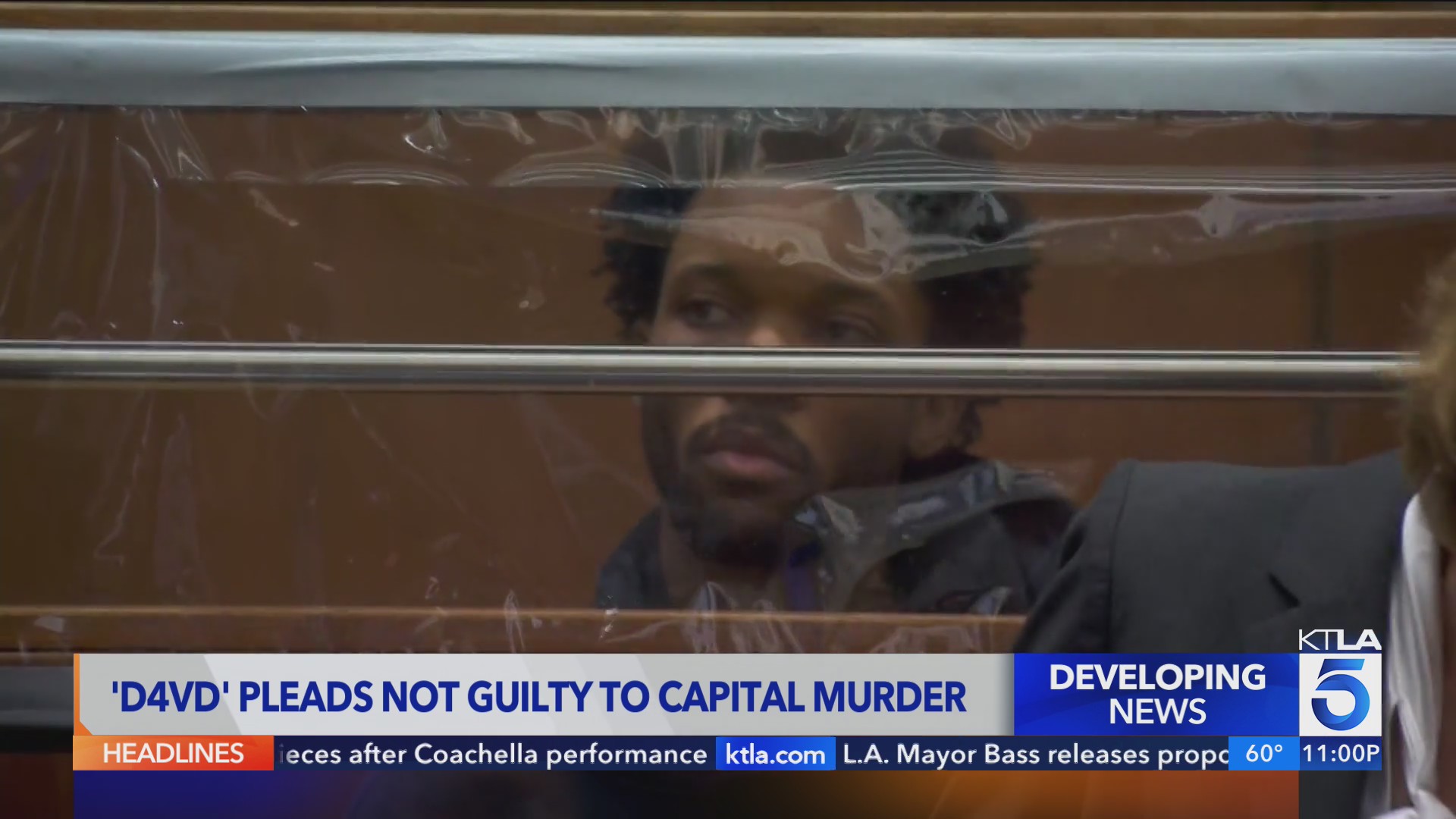 'D4VD' pleads not guilty to capital murder