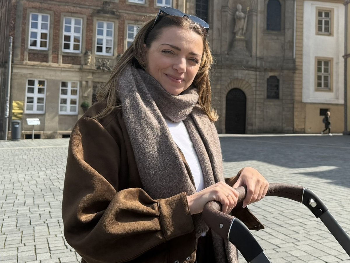 Anne Menden genießt derzeit noch ihre neue Rolle als Mutter.
