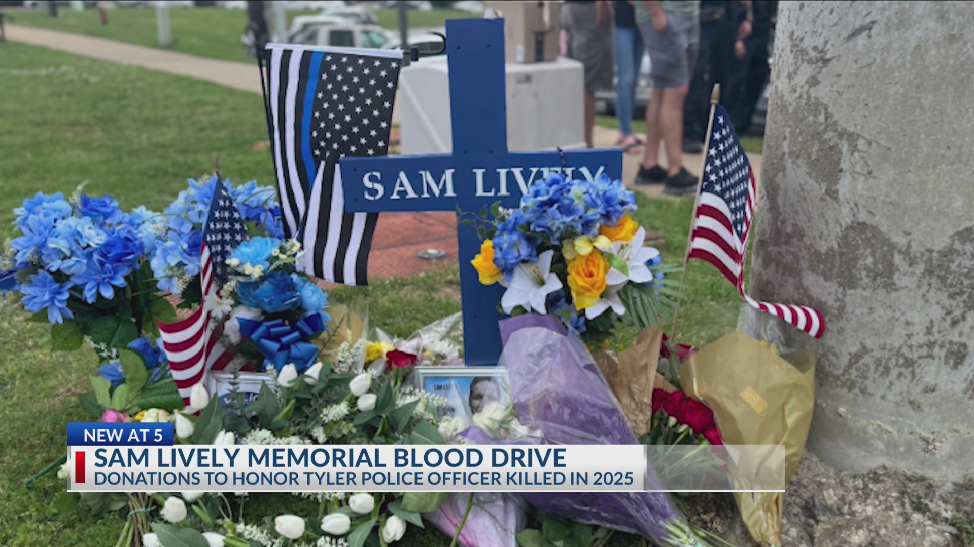Memorial blood drive to honor fallen officer in Tyler