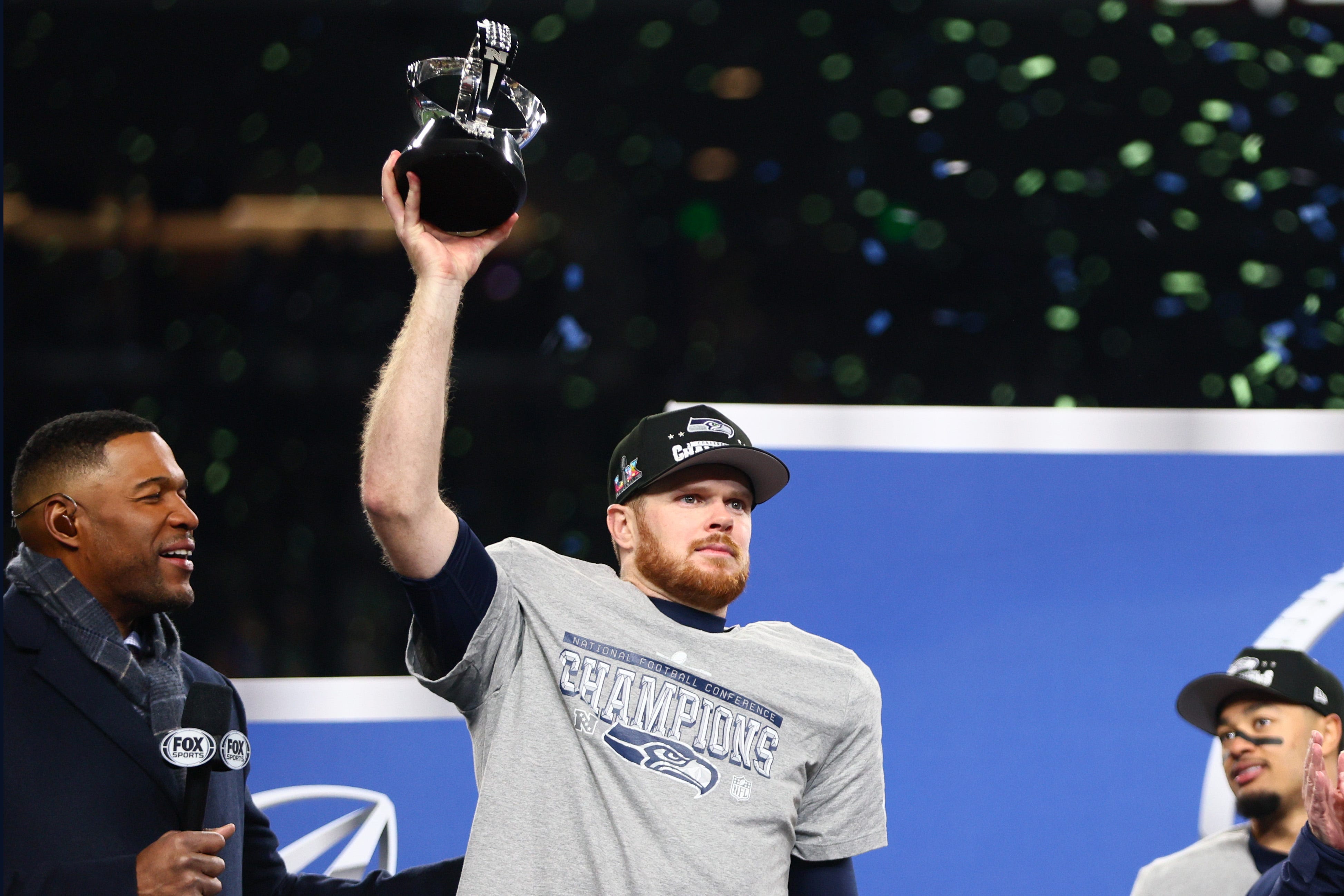 How does Seahawks QB Sam Darnold's historic NFC Championship game ...