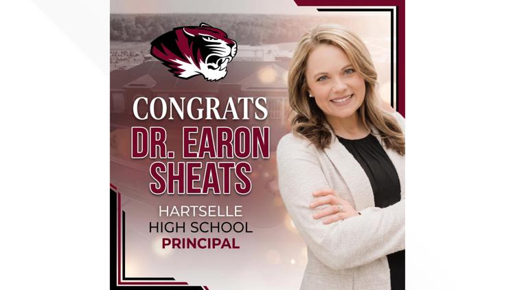 Dr. Earon Sheats named new principal of Hartselle High School