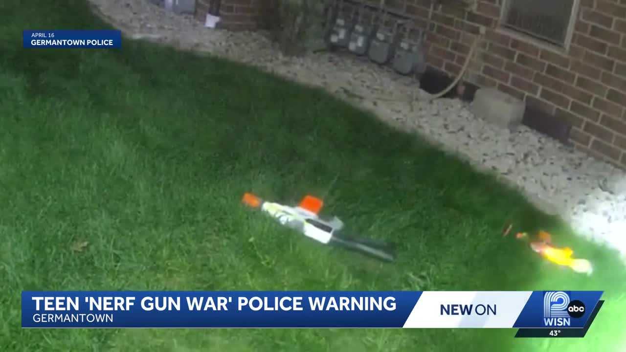 Germantown police issue warning over 'Nerf gun war'