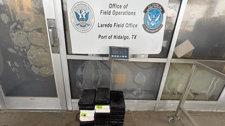 Over $1.1 million in cocaine seized by agents at US./Mexico border crossing