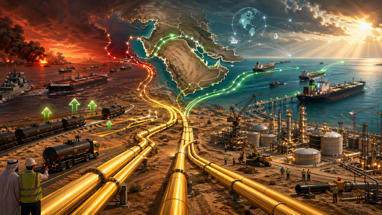 Beyond Hormuz: Gulf nations speed up oil export corridors
