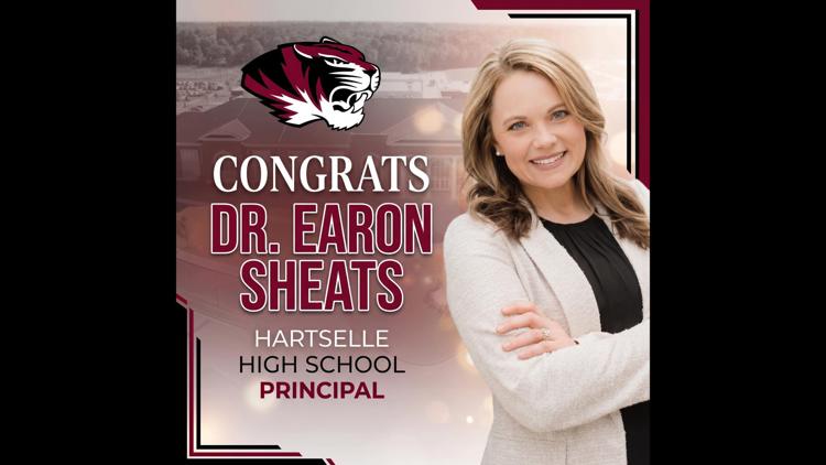 Dr. Earon Sheats named new principal of Hartselle High School