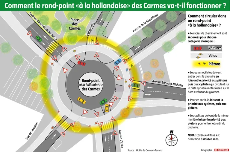 Ce nouveau rond-point change tout pour la sécurité routière, et il y a ...