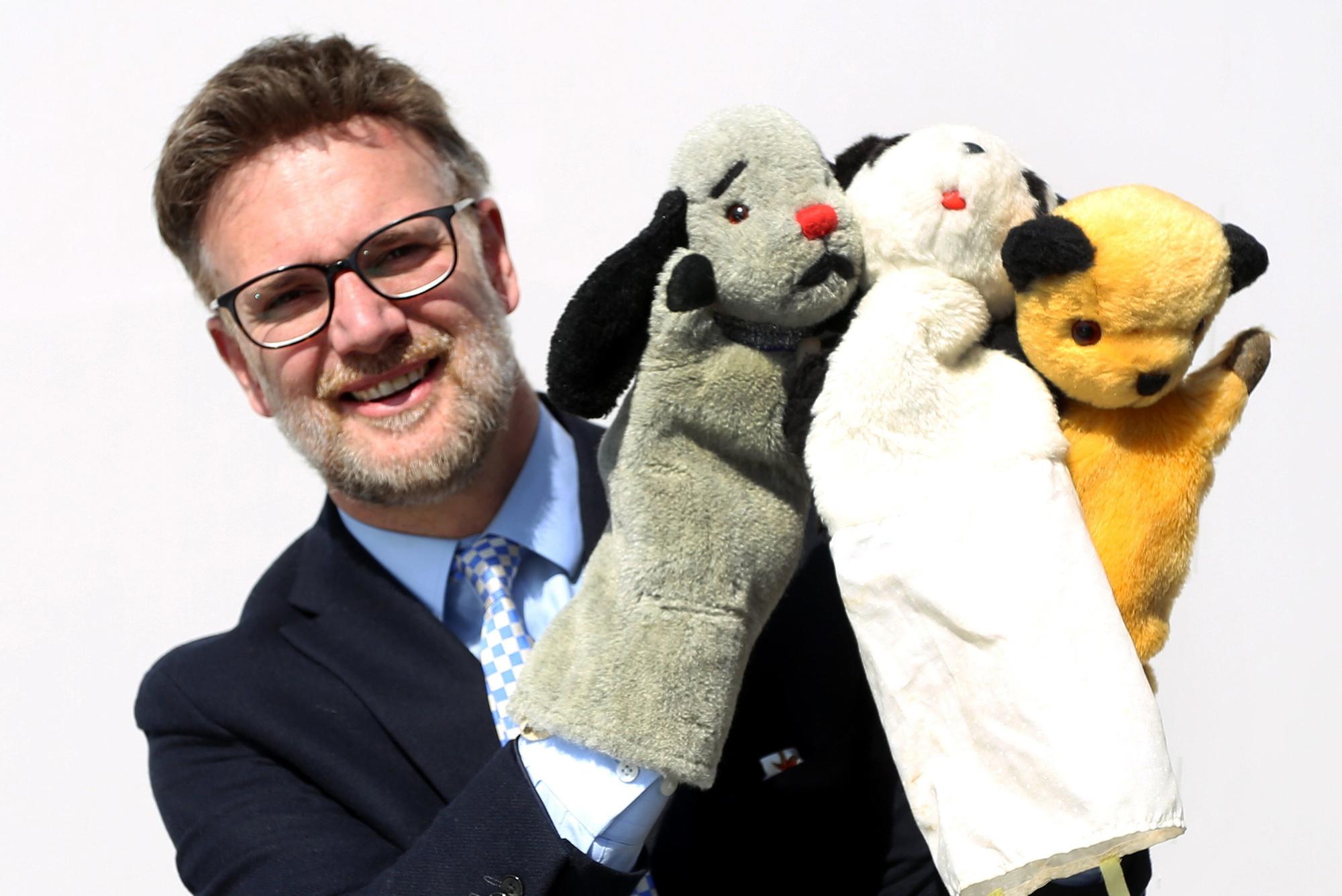 Original Sooty puppets set to fetch up to £6,000 when they go under the ...