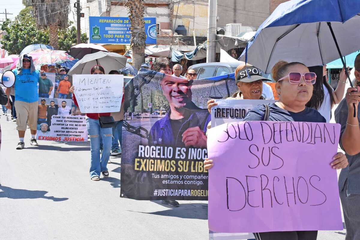 Frente Unido de Pueblos de la Laguna se manifiesta en Palacio de Justicia