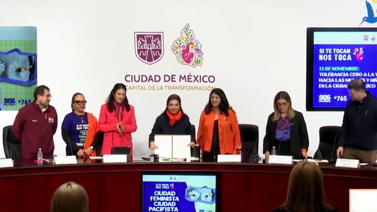 CDMX presenta paquete de reformas para atacar la violencia contra las ...
