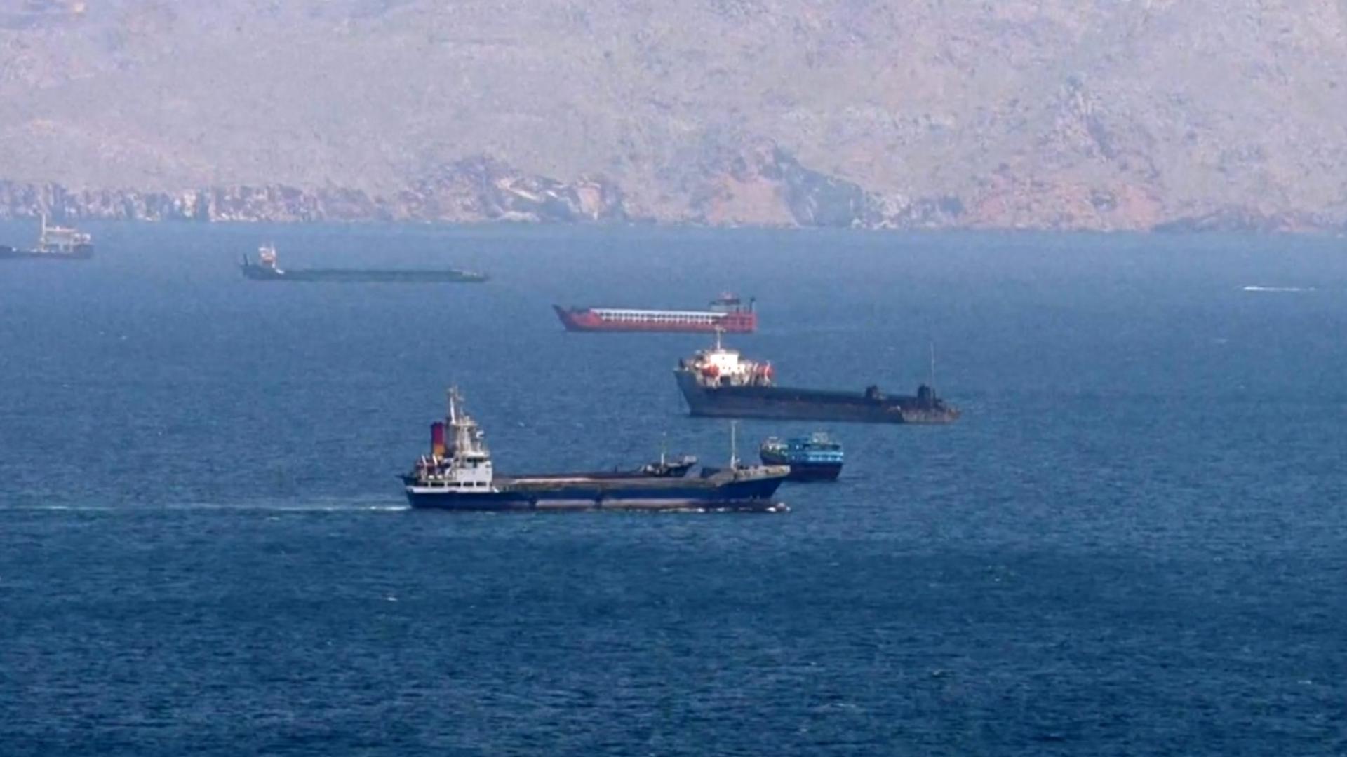 Iranian forces open fire on 3 ships in Strait of Hormuz after Trump ...