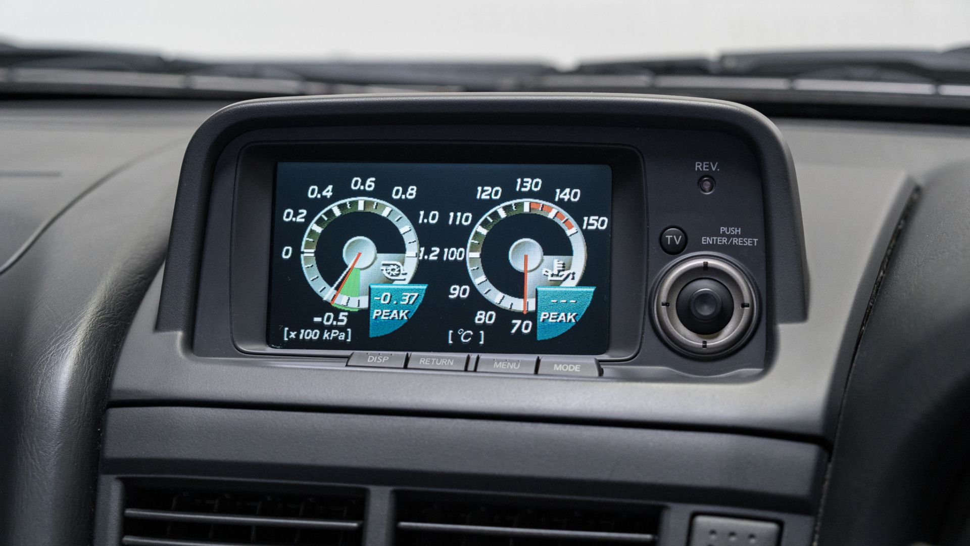 The R34 Skyline GT-R had a digital telemetry screen a decade before any ...