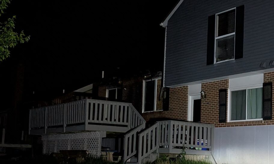 6 displaced in overnight house fire