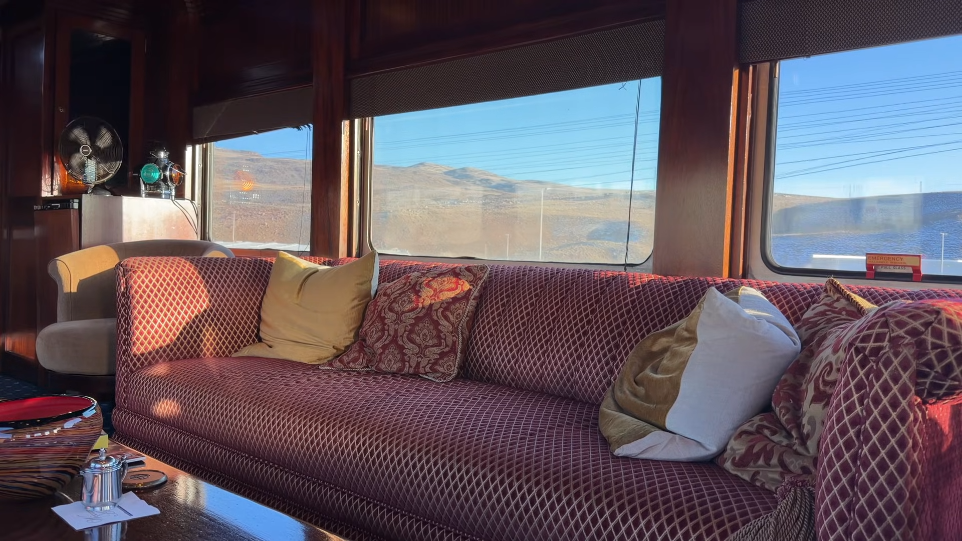 He spent $185,000 on a private sleeper train - then the 1950s came back ...