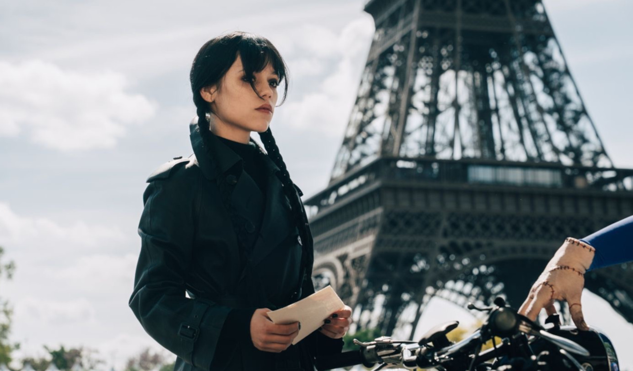 Mercredi in Paris ! Première photo de la saison 3