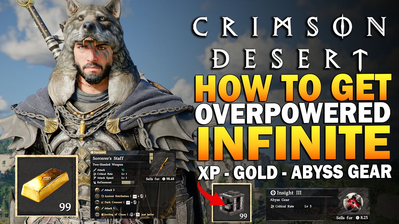 Infinite XP gold abyss gear and more in Crimson Desert: how to get ...
