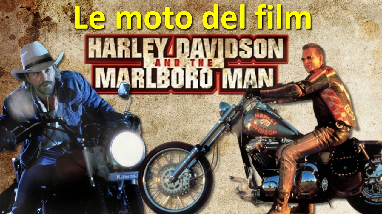 Le moto del film Harley Davidson & Marlboro Man: modelli leggendari in ...