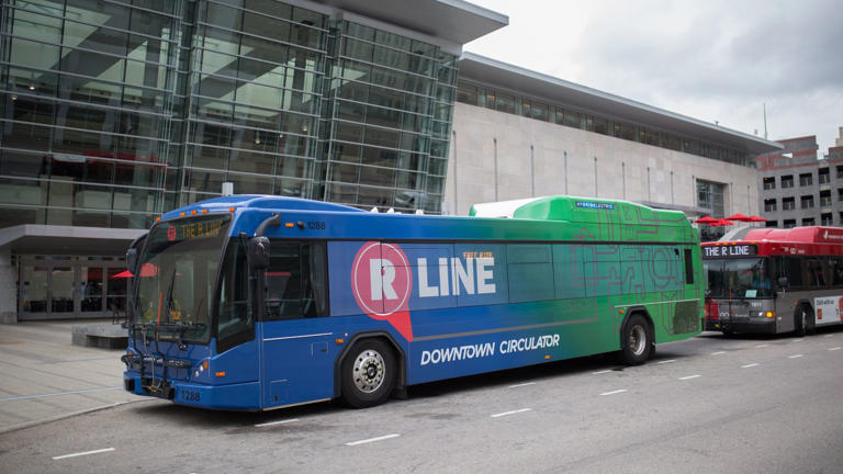 R-Line bus in downtown Raleigh could be on the chopping block
