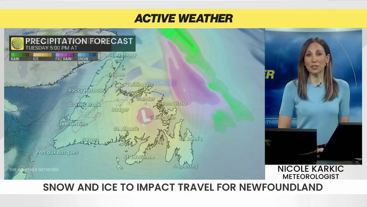 Newfoundland braces for late-season snow and ice storm