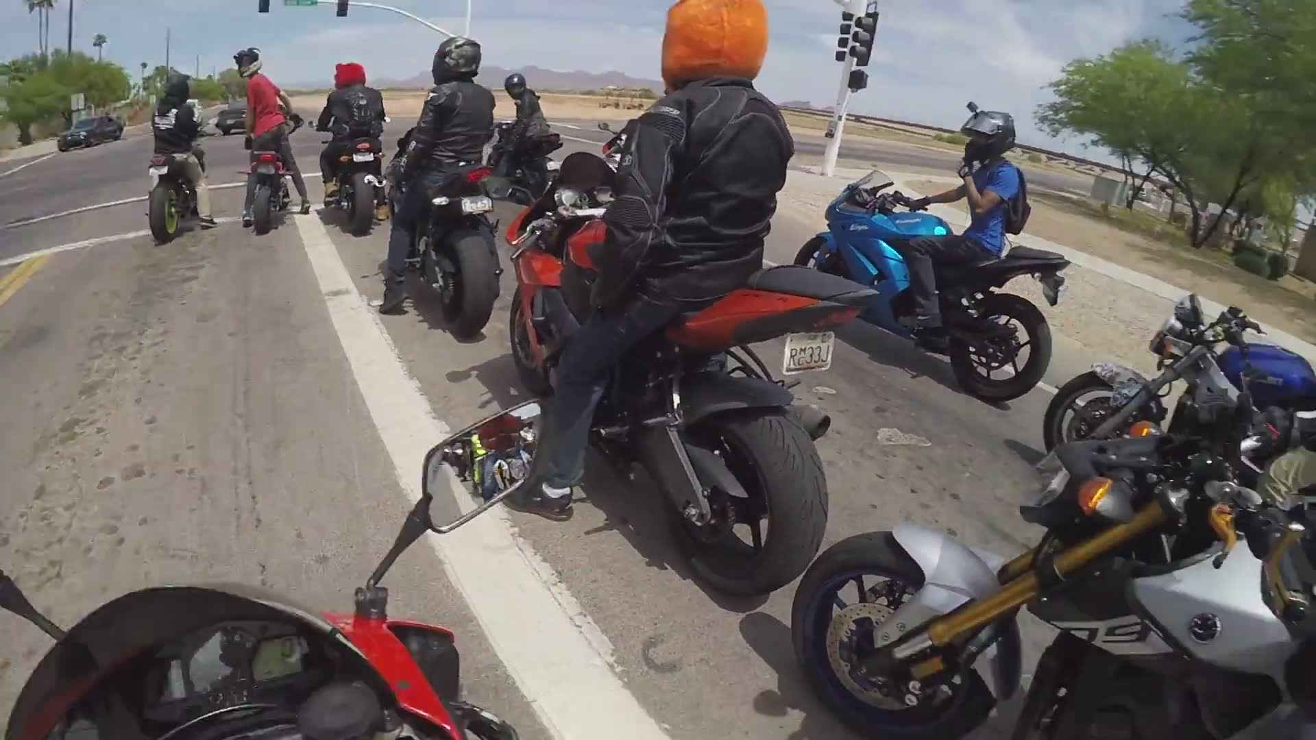 Berad Arizona meetup draws crowd caught on camera during motorcycle ...