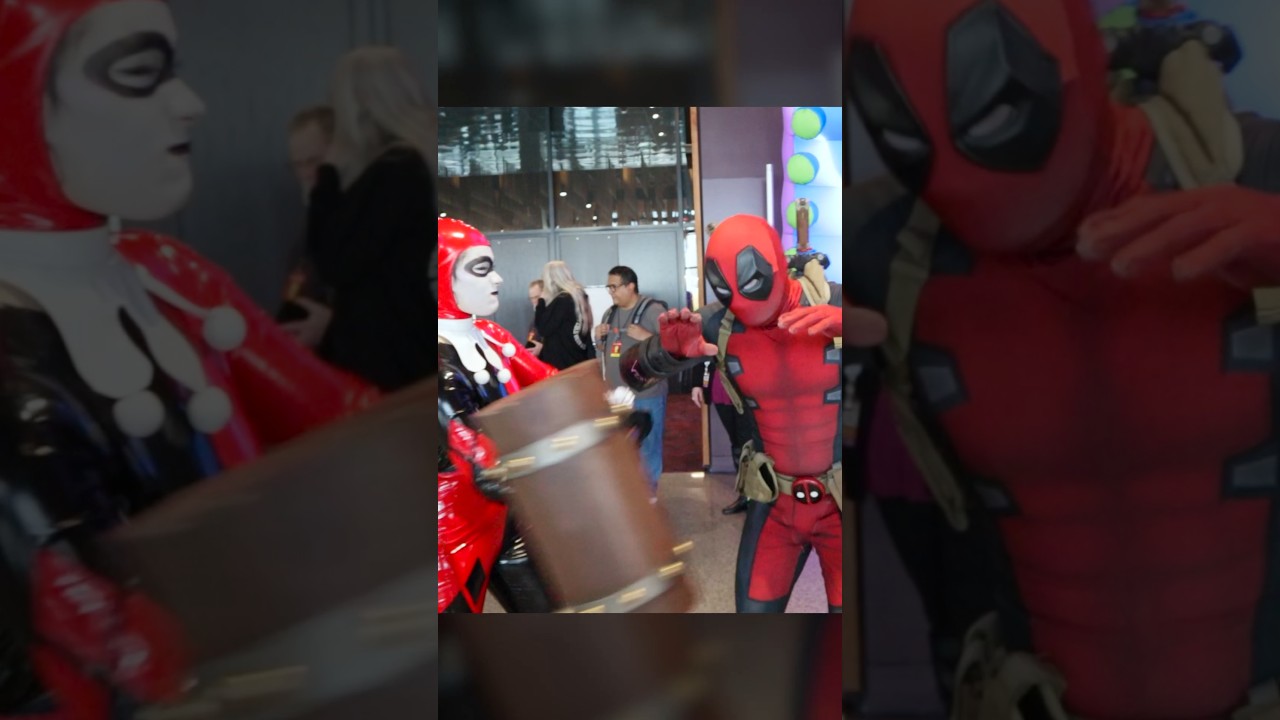 Harley Quinn turns Deadpool's brain into actual mushy puddin'
