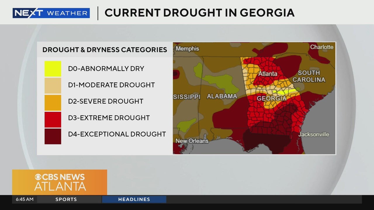 9.6 million Georgians under extreme drought conditions