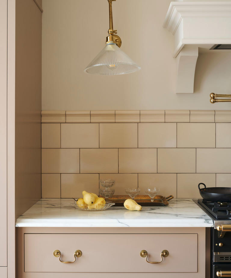 Antique finds and a soft color palette are key to the authenticity of ...