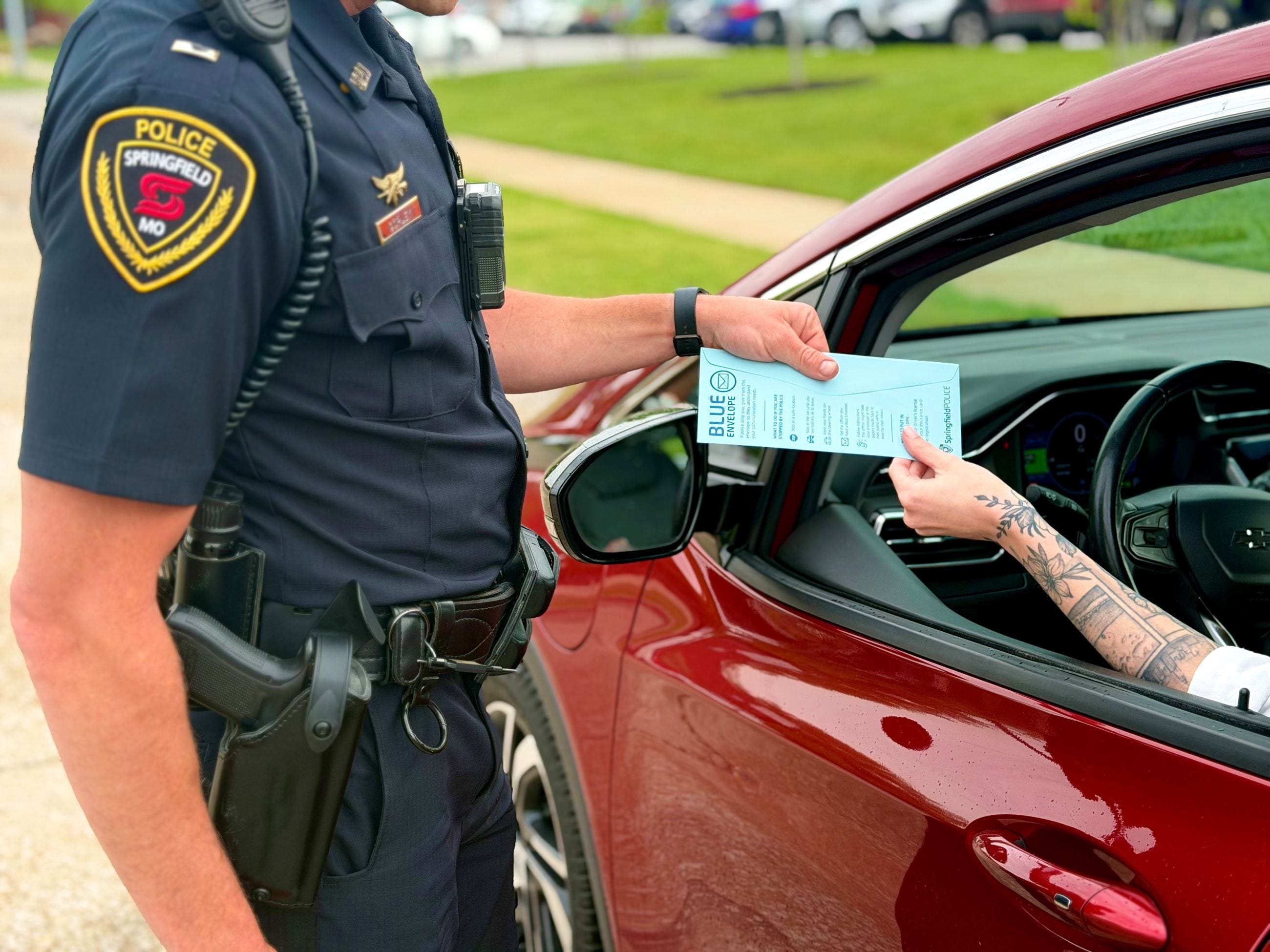 Springfield police leading regional Blue Envelope Program launch