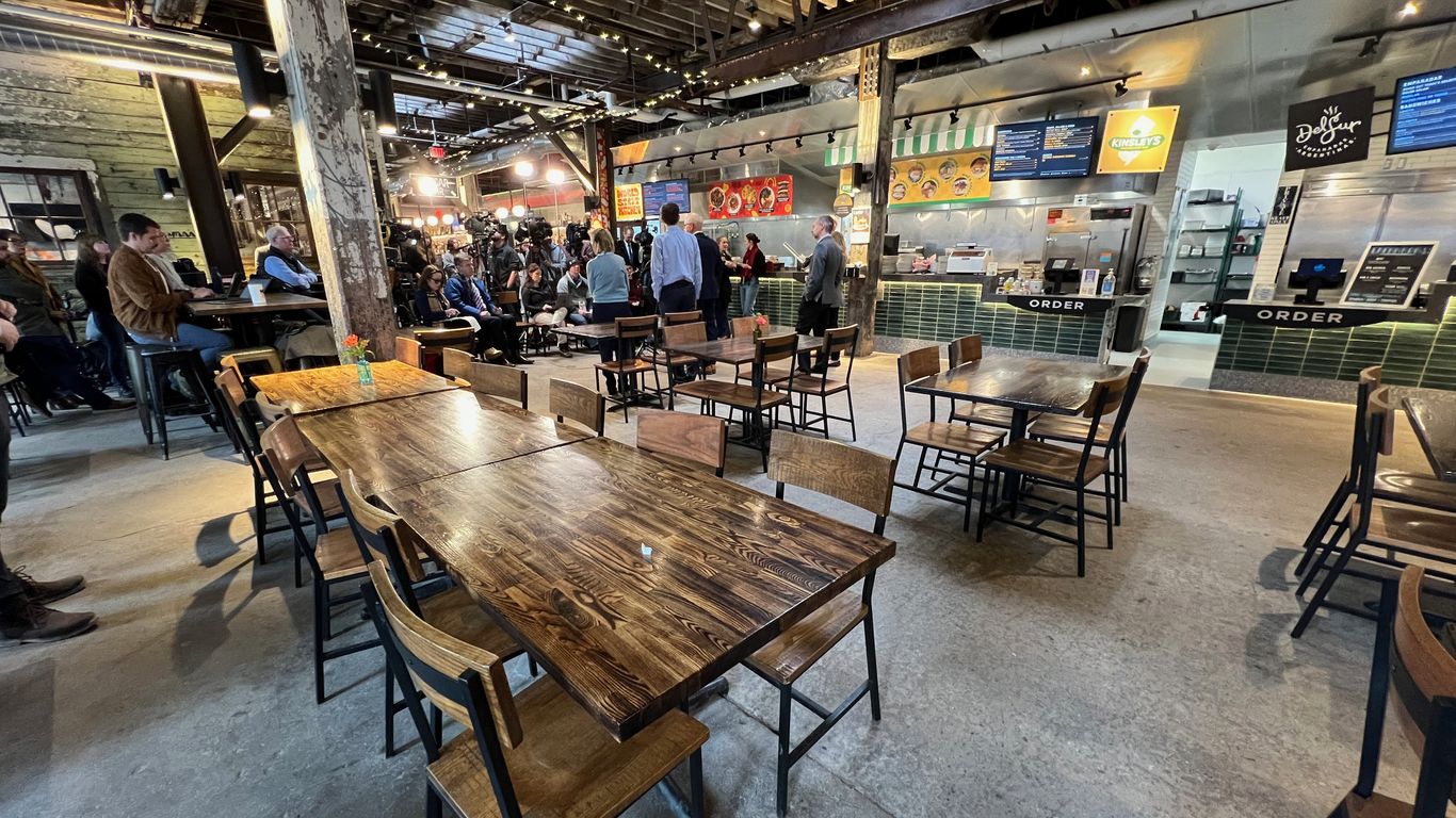 Newer food halls think small and suburban