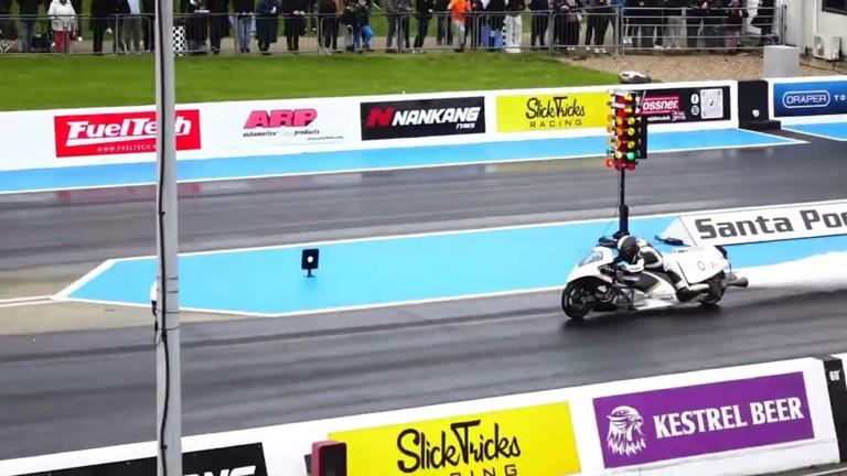 This is the quickest motorcycle ever, and it's powered by steam