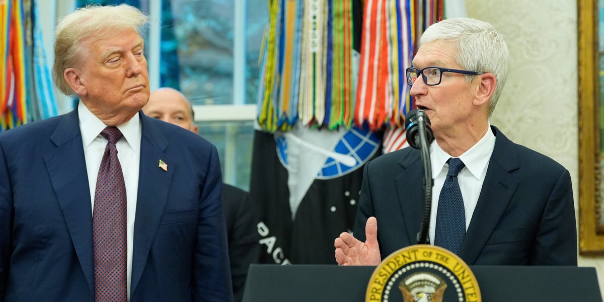 'An incredible guy': Trump praises Tim Cook following news of his ...