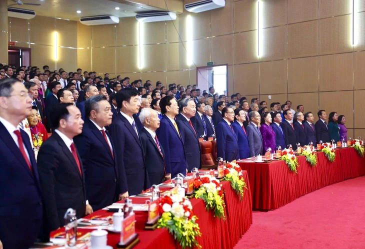 Nữ sinh phát biểu tại lễ kỷ niệm 120 năm ngày sinh Tổng Bí thư Hà Huy Tập gây ấn tượng