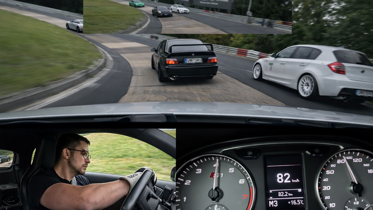 This 510HP Audi RS1 keeps up with GT3s on track