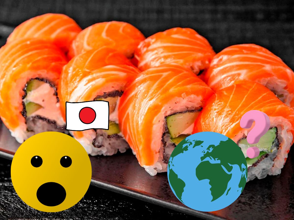 ¡No es japonés! Este es el país creador del sushi de salmón