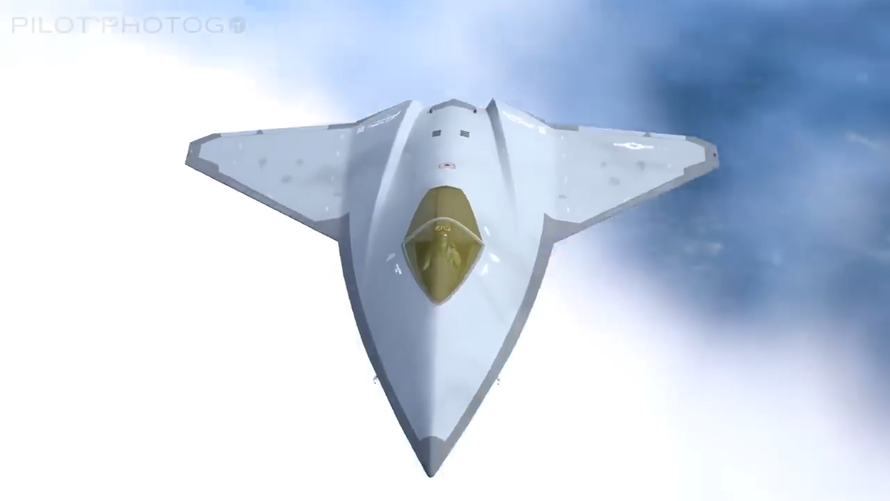 Watch a jet designed to track 100+ targets at once - 