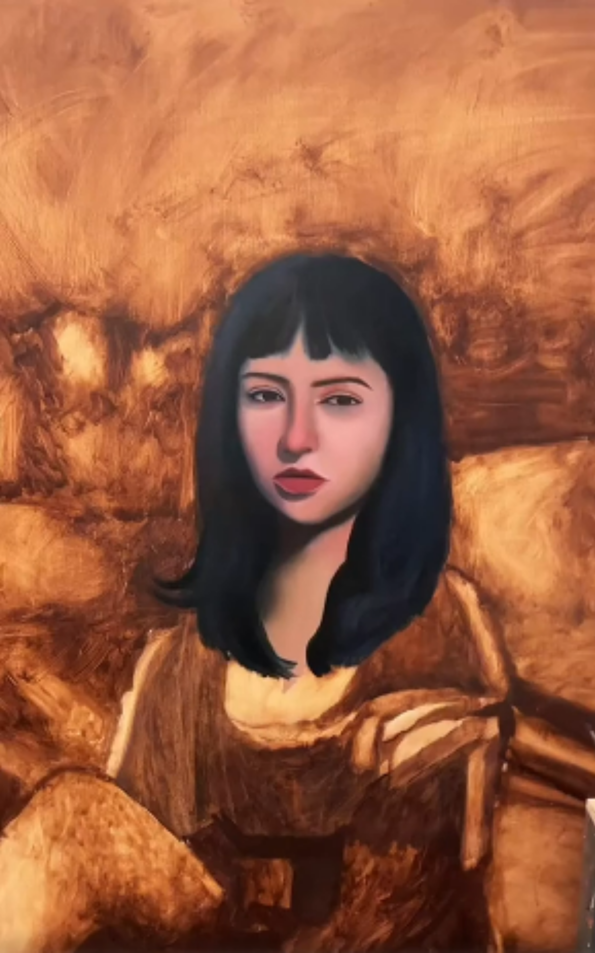 Ethereal painting process: How this artwork comes to life