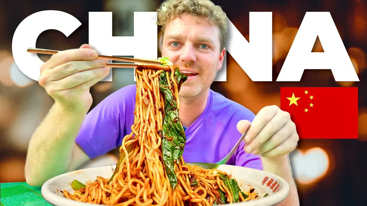 100 hours eating like a local in China