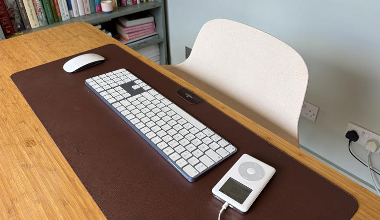 If you haven't got a leather desk mat, you haven't lived