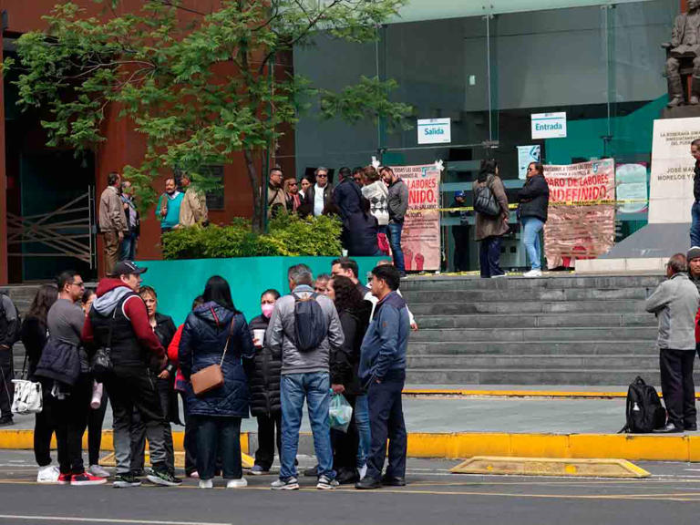 Paro en el Poder Judicial de CDMX cumple un mes; trabajadores exigen ...